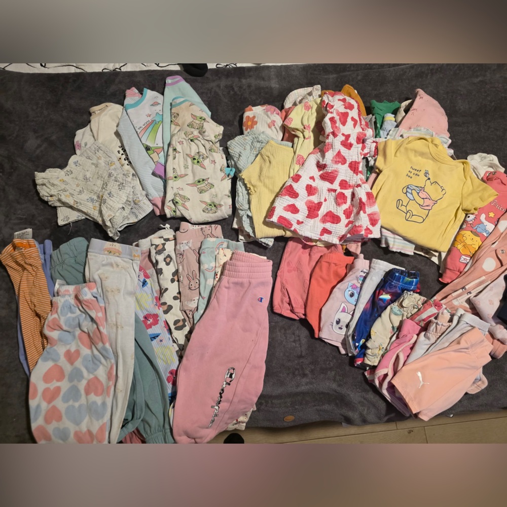 Mixed Kids Clothing Bundle - Assorted Colors
